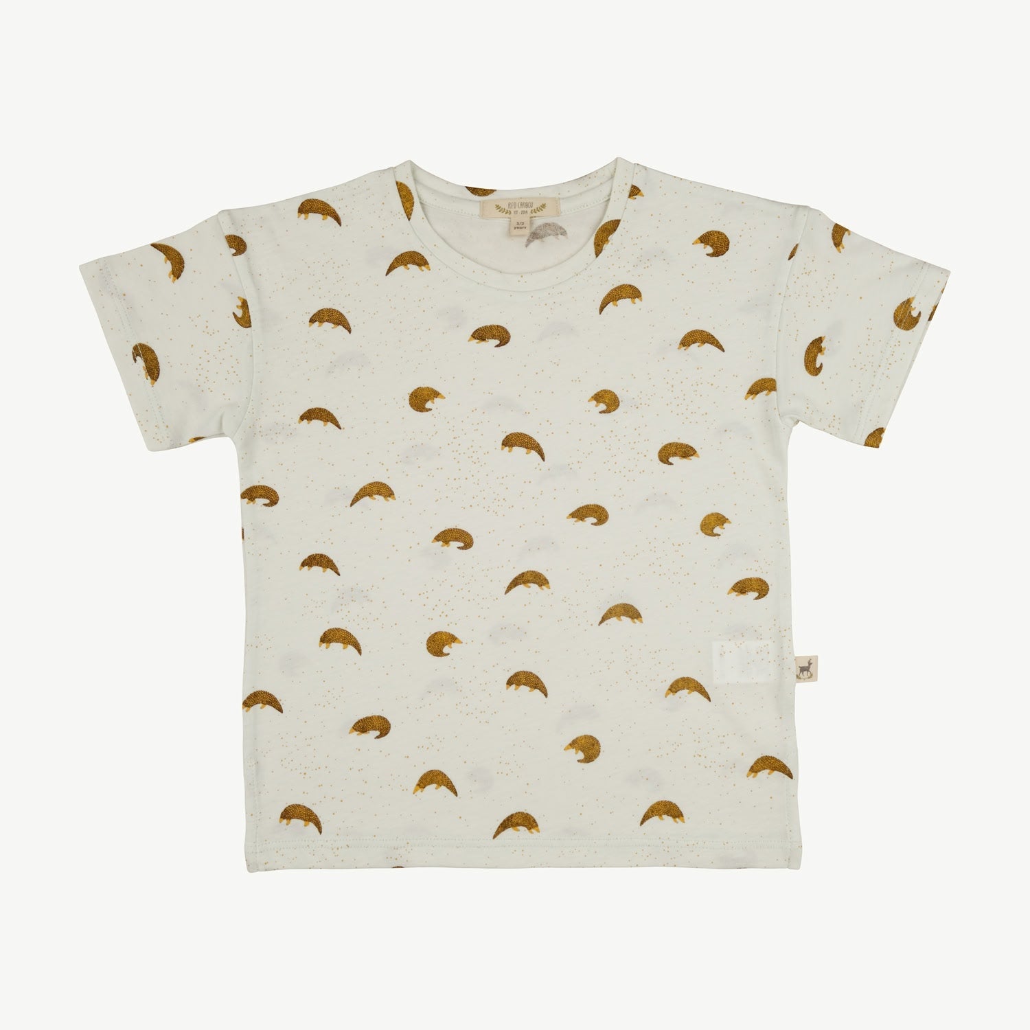 Polo Manga Corta - Golden Pangolin
