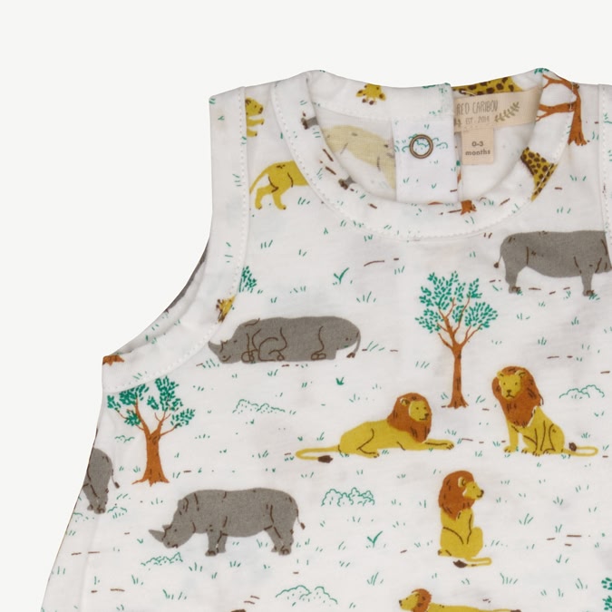 Body Bombacho - Safari - Crema