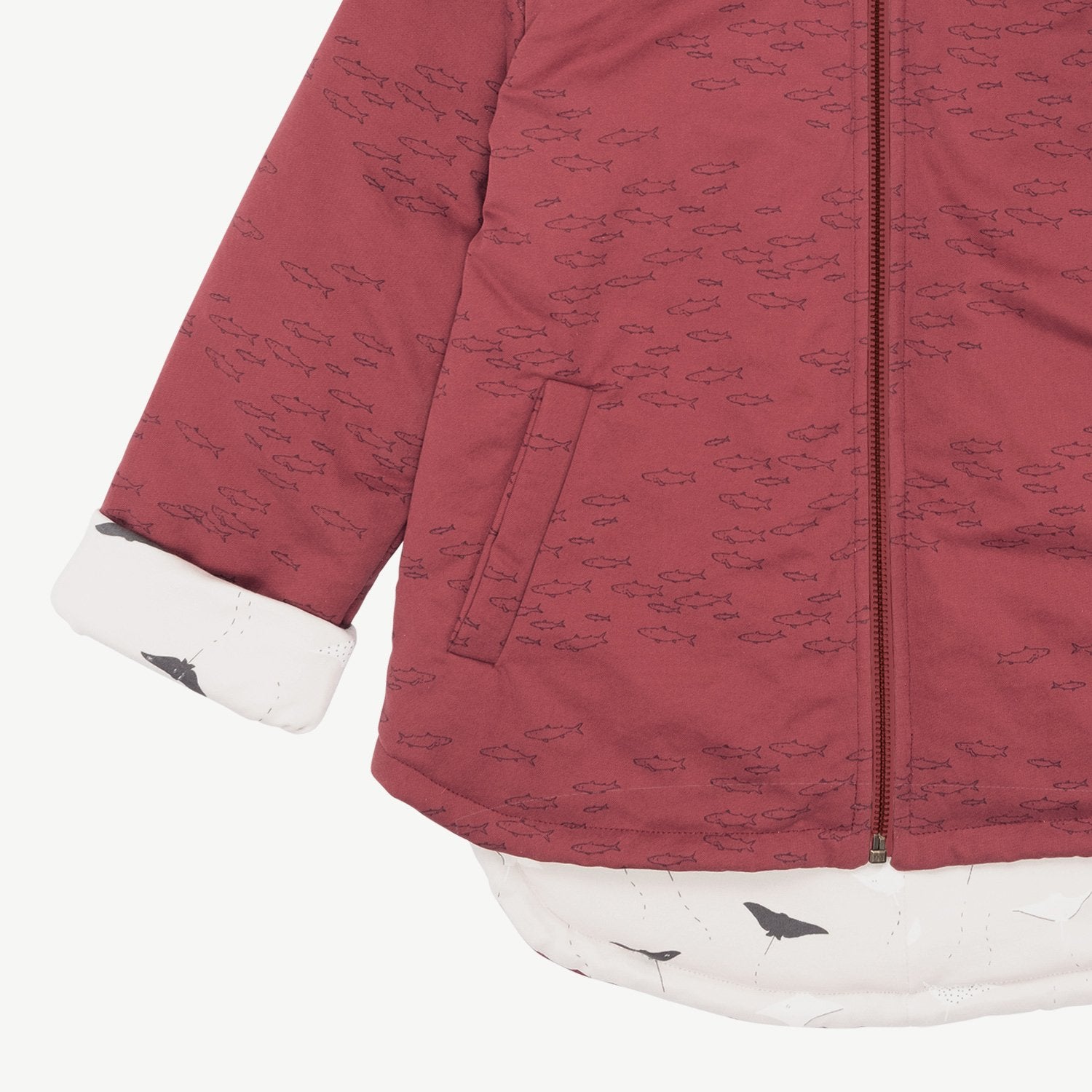 Casaca 'schooling fish' rosewood