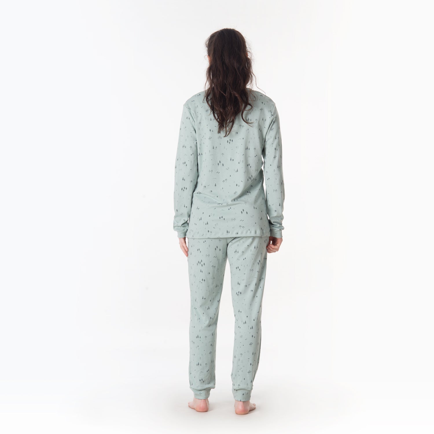 Pijama 'the woods' gray mist