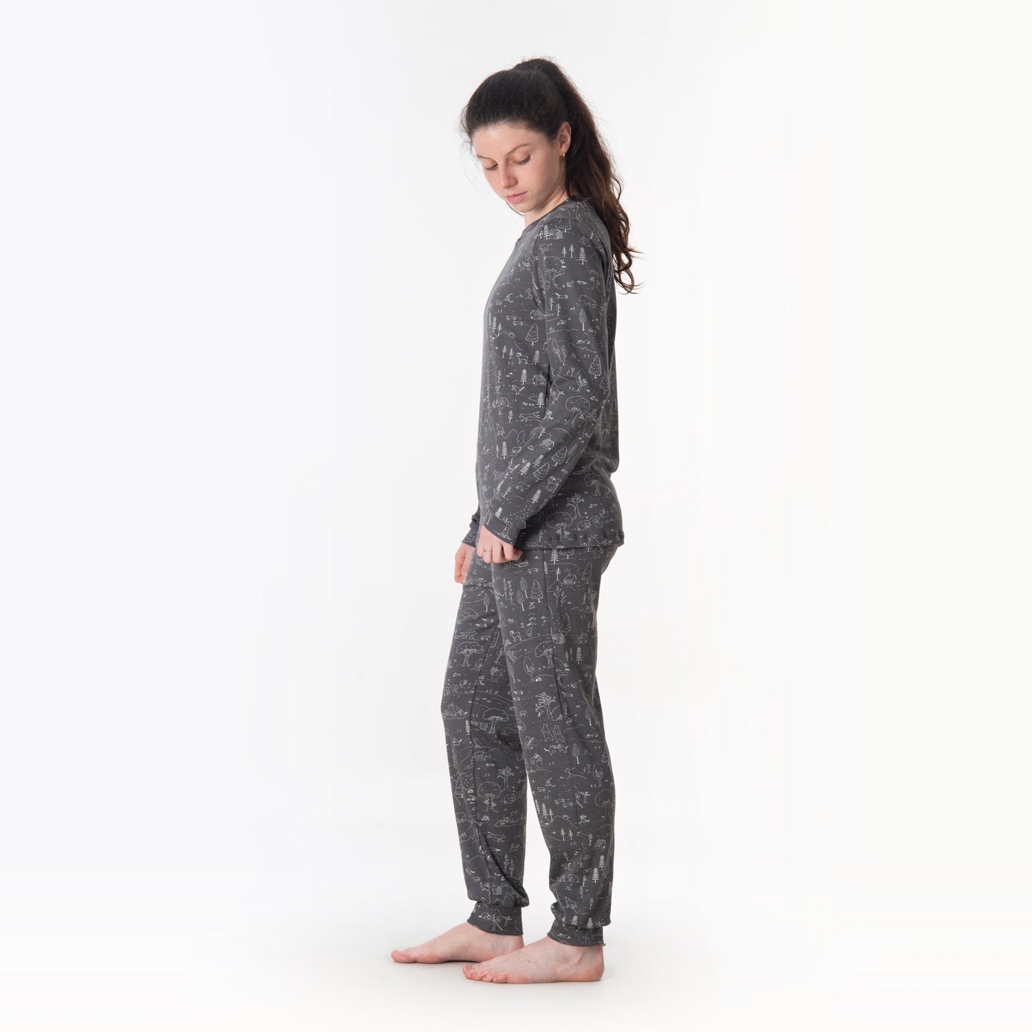 Pijama 'the story' dark shadow