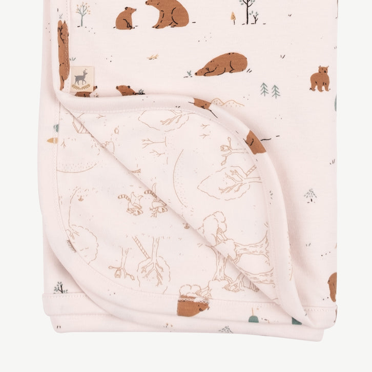 Manta reversible 'forester bears' pearl