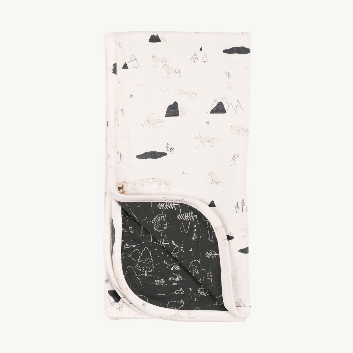 Manta reversible 'guardian wolves' sea salt