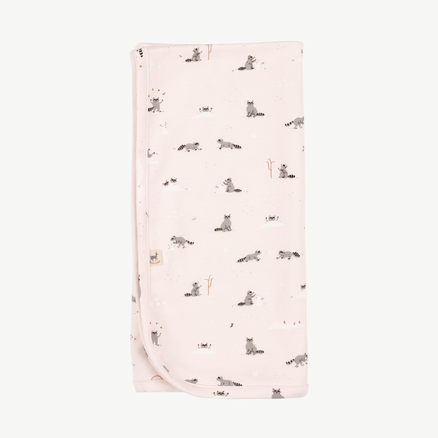 Manta reversible 'frolicsome raccoons' pearl