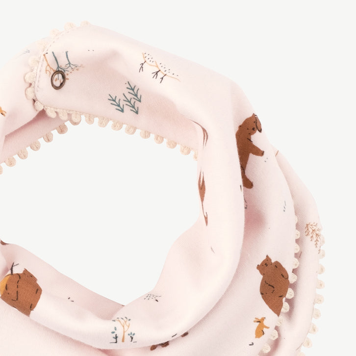Bandana reversible 'forester bears' pearl