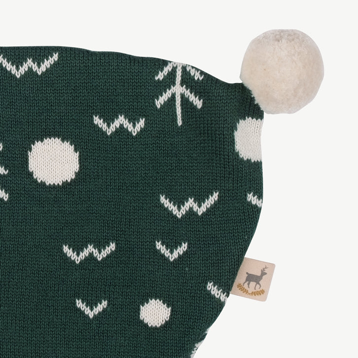 Gorro tejido 'the woods' forest green