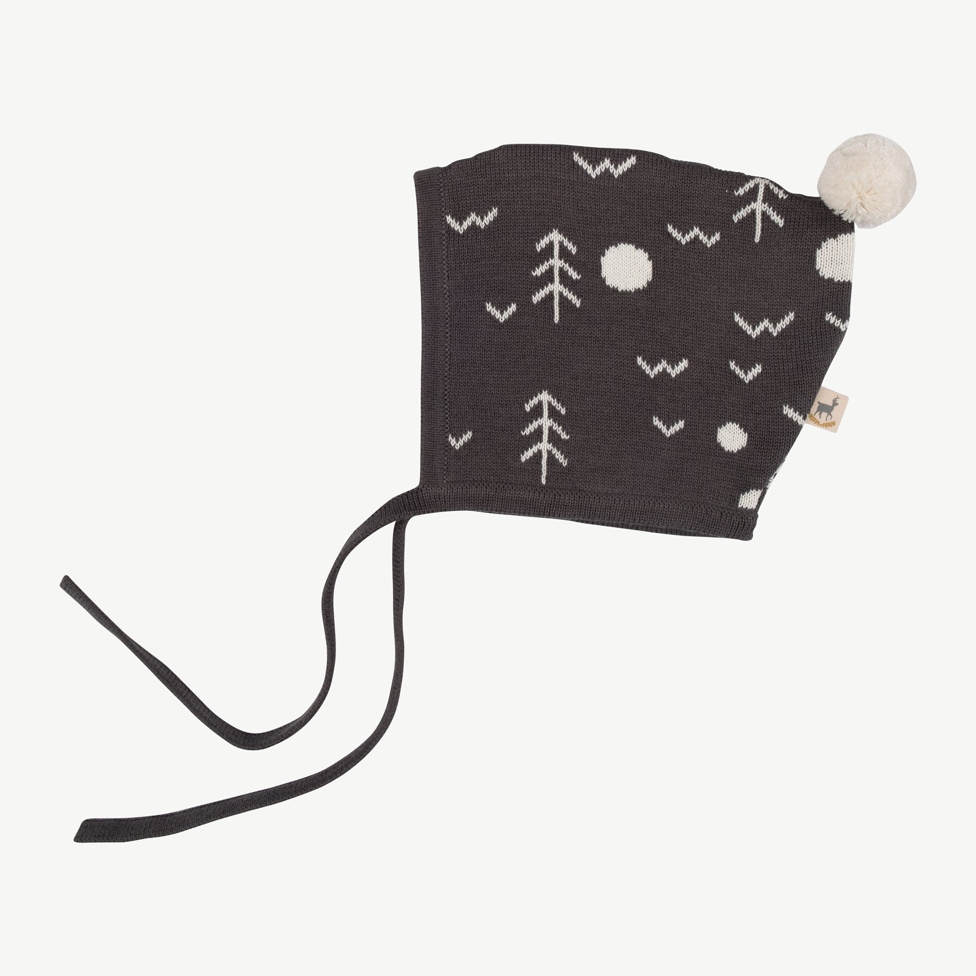 Gorro tejido 'the woods' charcoal gray