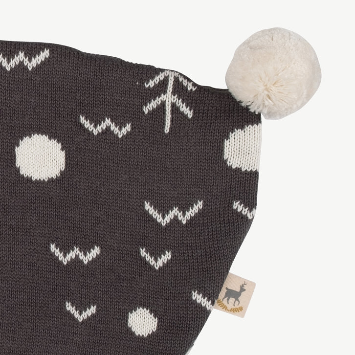 Gorro tejido 'the woods' charcoal gray