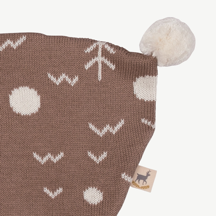Gorro tejido 'the woods' light taupe