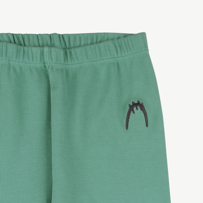 Leggings 'tiny paw' malachite green