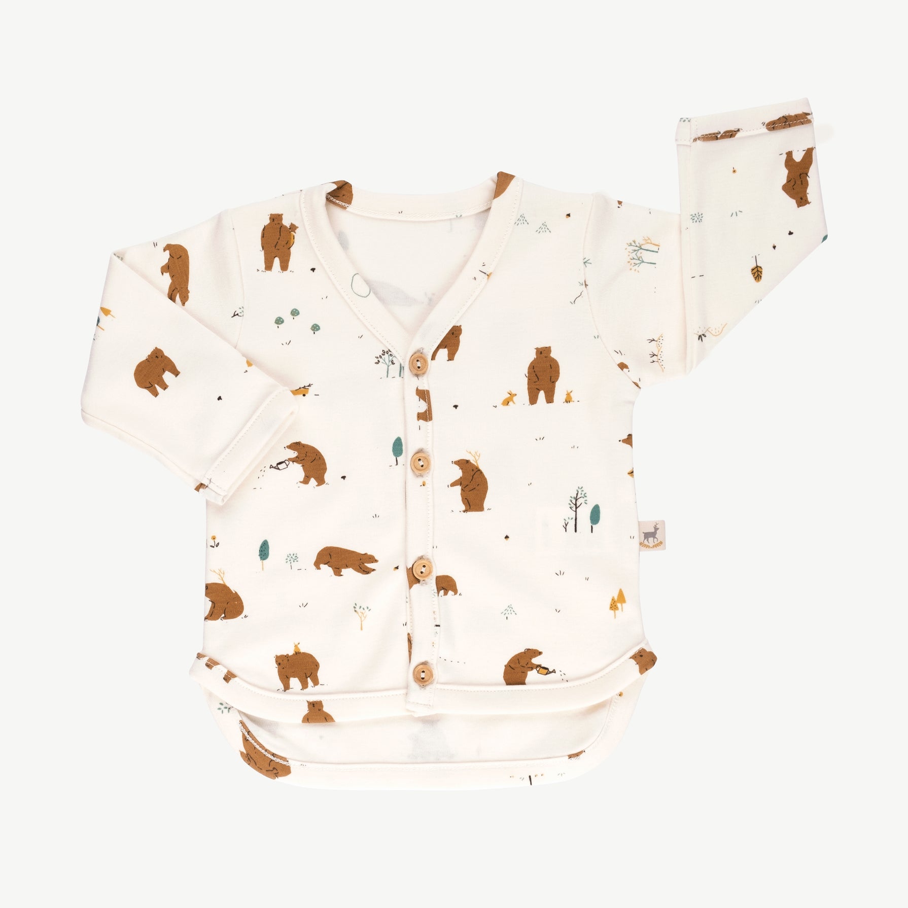 Cardigan 'forester bears' sea salt