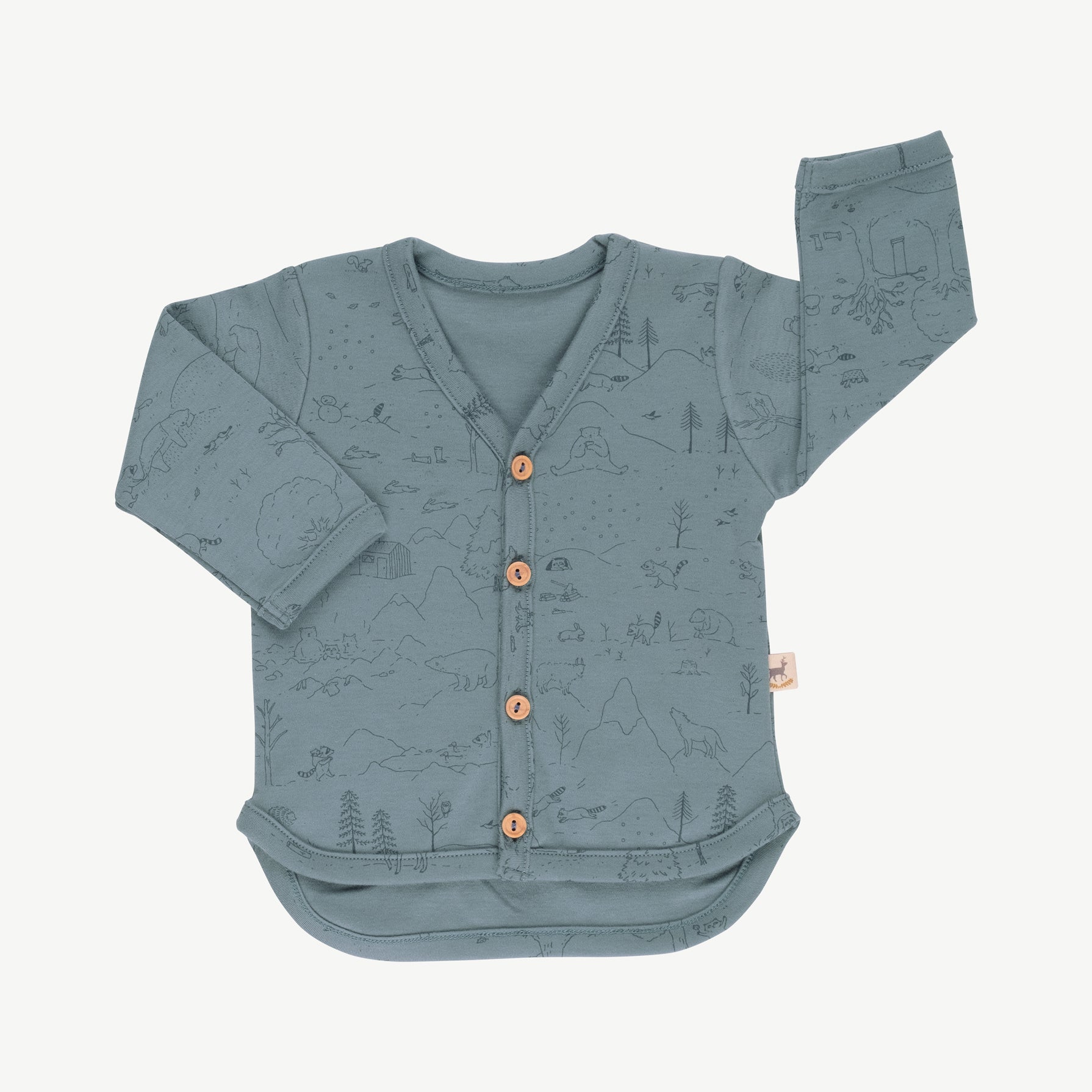 Cardigan 'the story' blue mirage