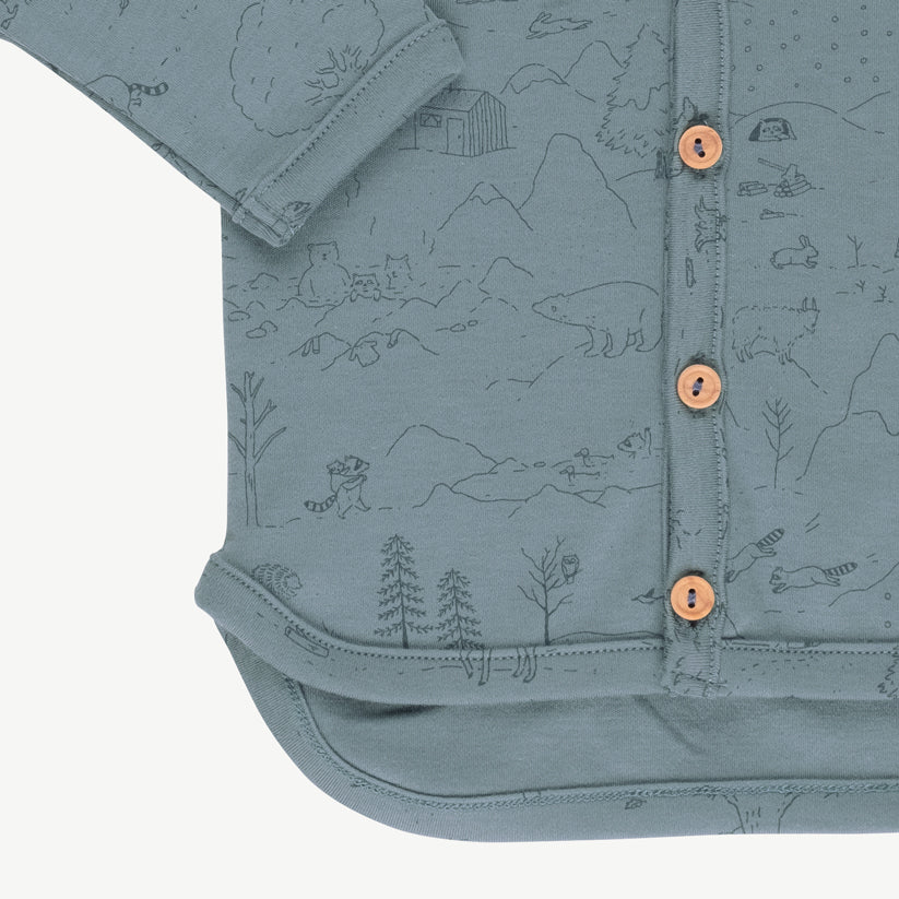 Cardigan 'the story' blue mirage