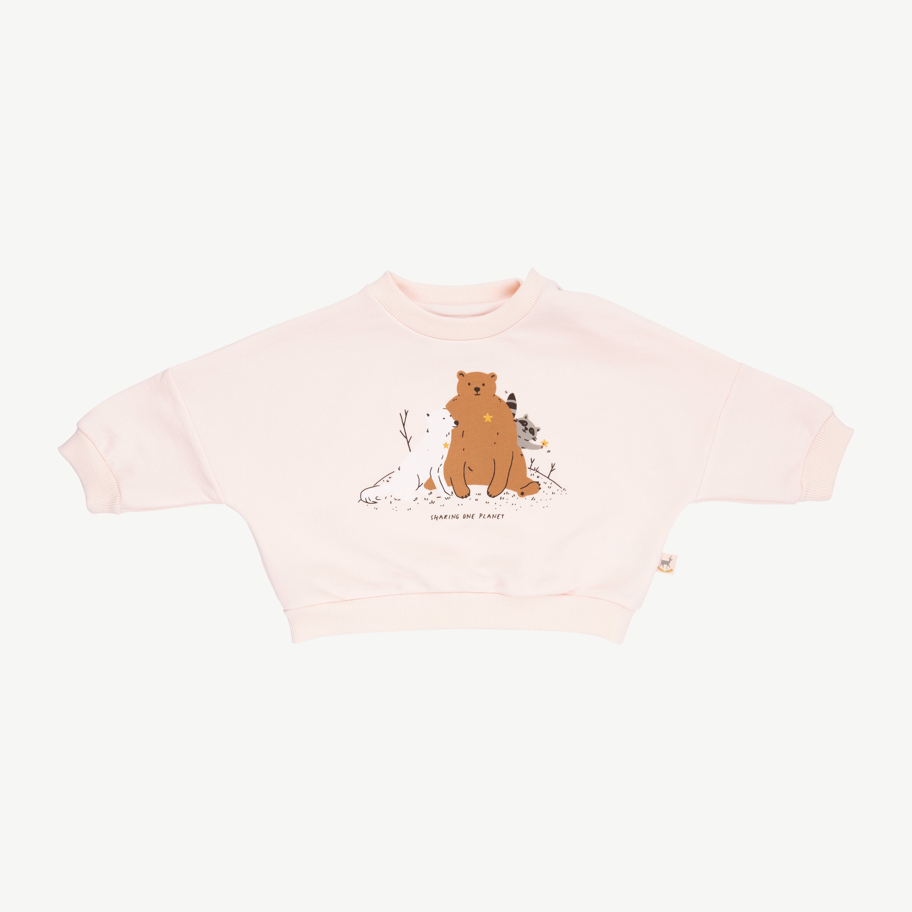 Sweatshirt 'furry rangers' pearl