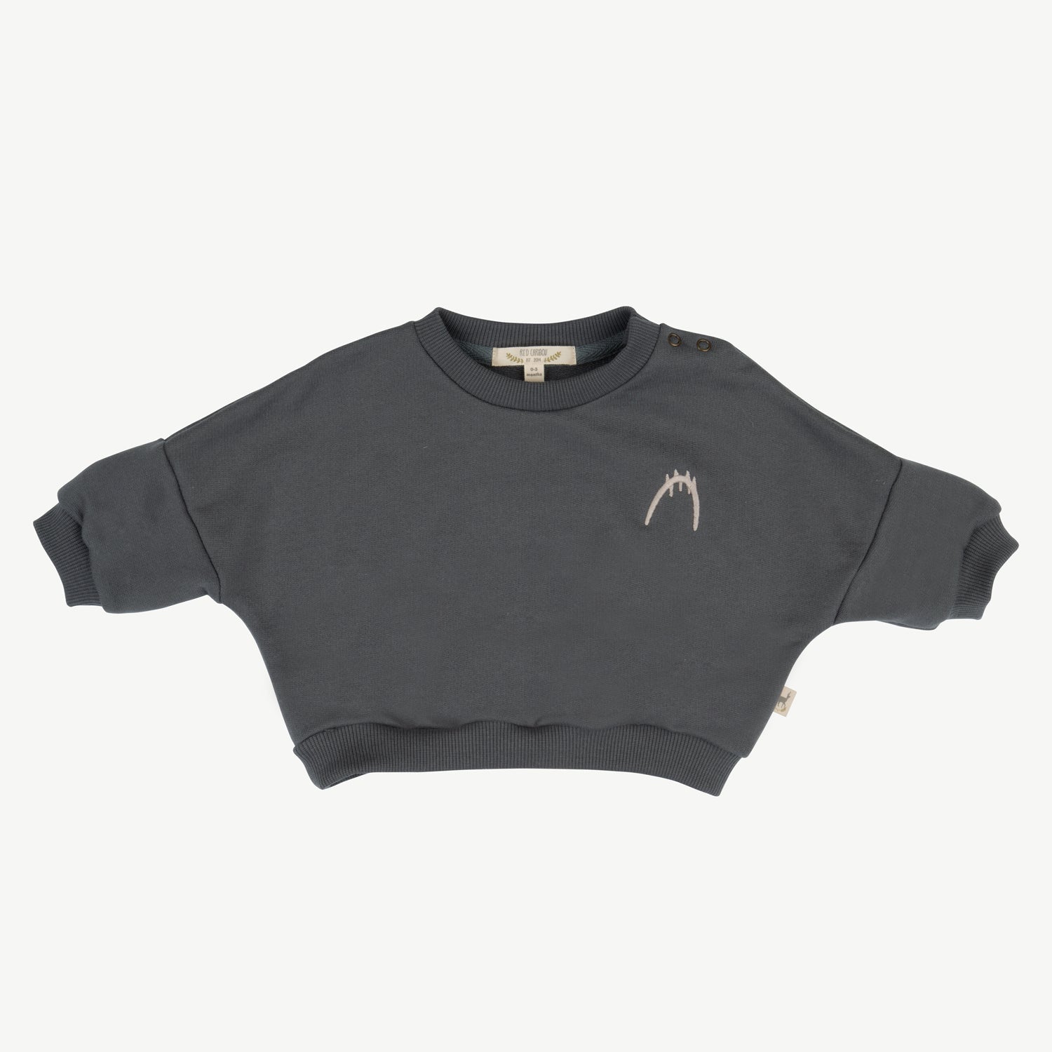 Sweatshirt 'tiny paw' dark shadow