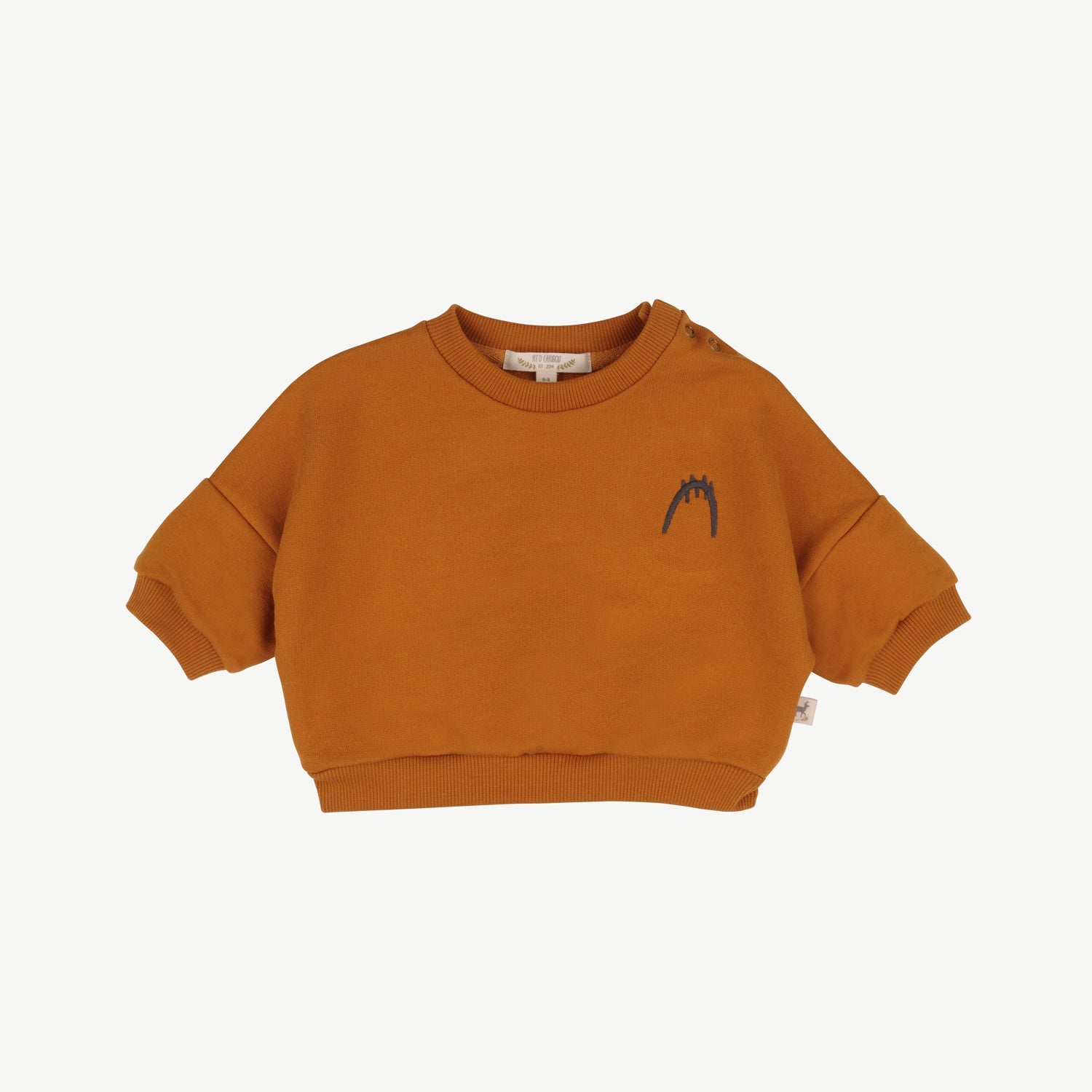 Sweatshirt 'tiny paw' sugar almond