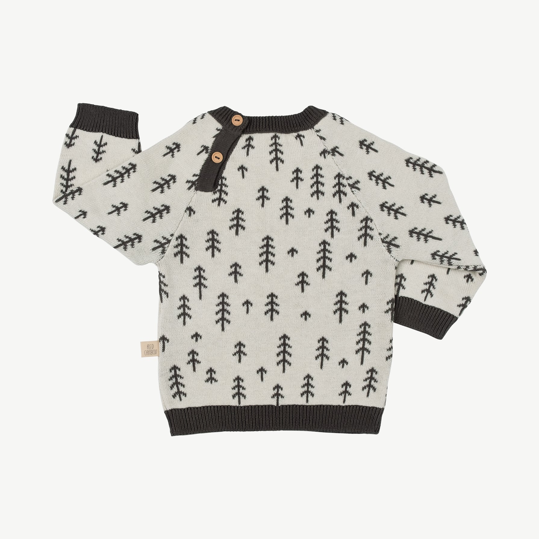 Chompa tejida 'ranger bear' ivory