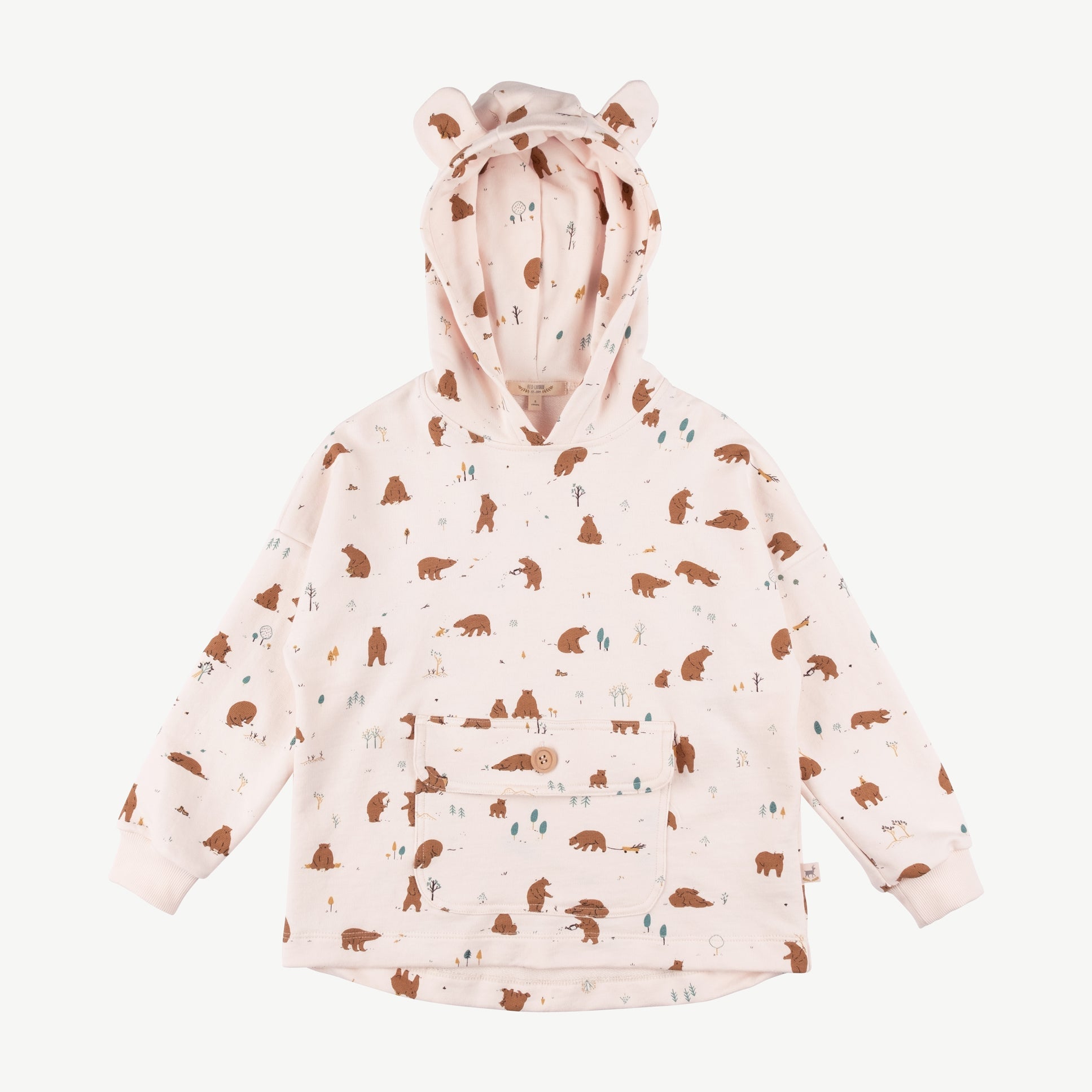 Sweatshirt con capucha 'forester bears' pearl
