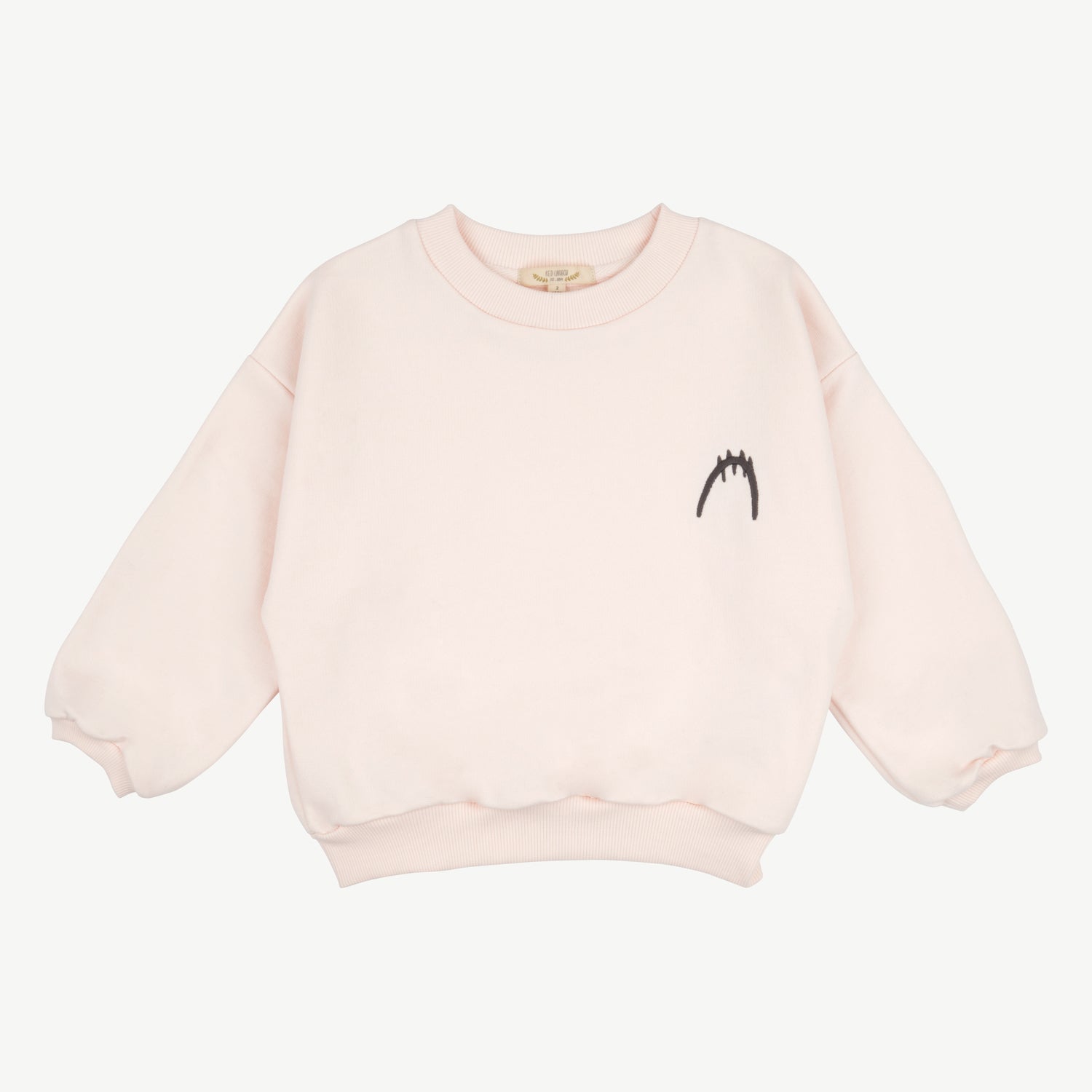 Sweatshirt 'tiny paw' pearl