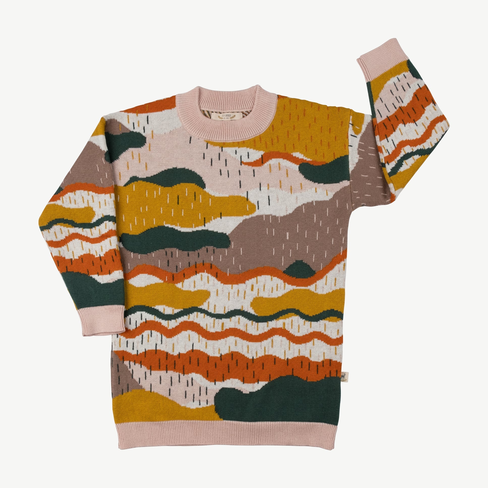 Suéter oversized tejido'redwoods' cameo rose