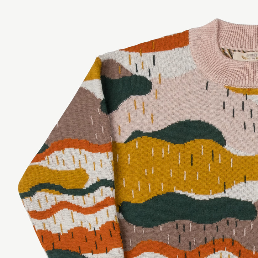 Suéter oversized tejido'redwoods' cameo rose