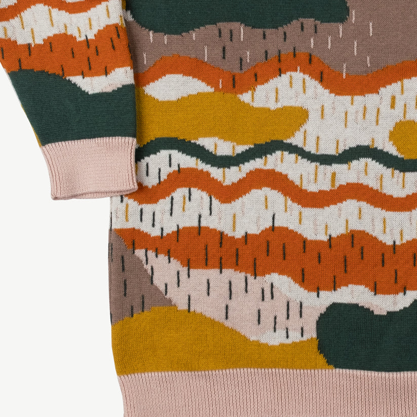 Suéter oversized tejido'redwoods' cameo rose