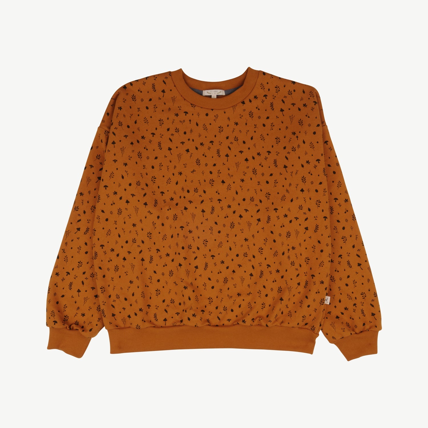 Sweatshirt 'woodland flora' sugar almond