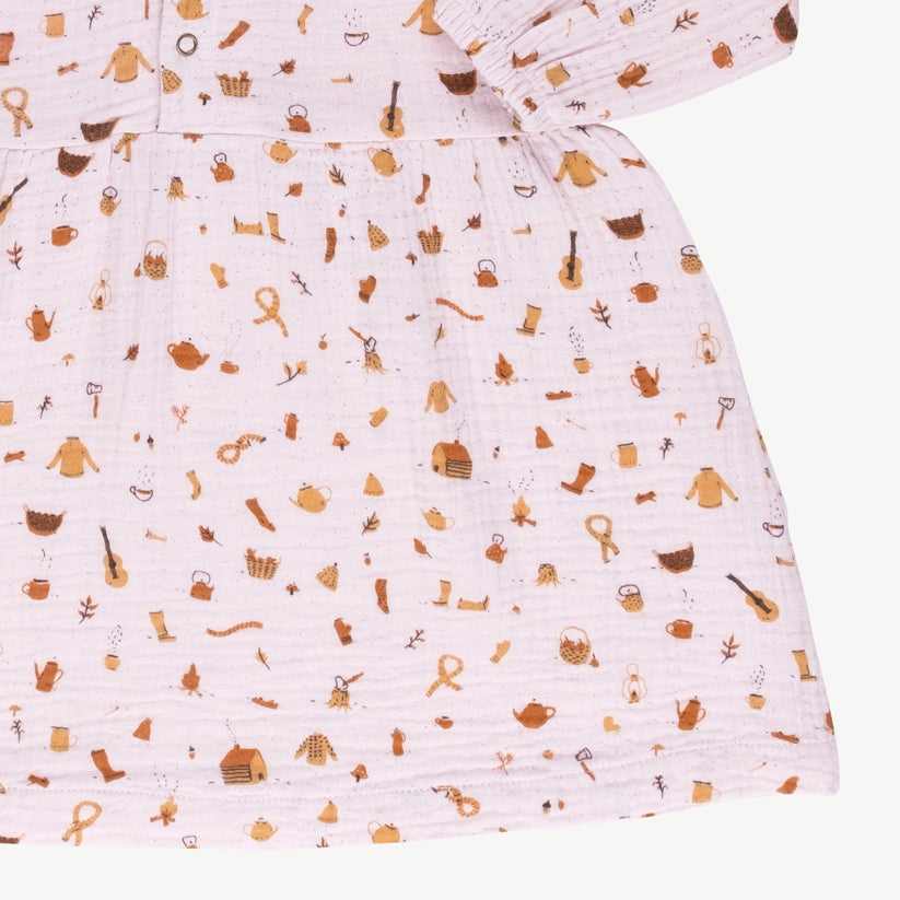 Vestido 'winter essentials' orchid ice