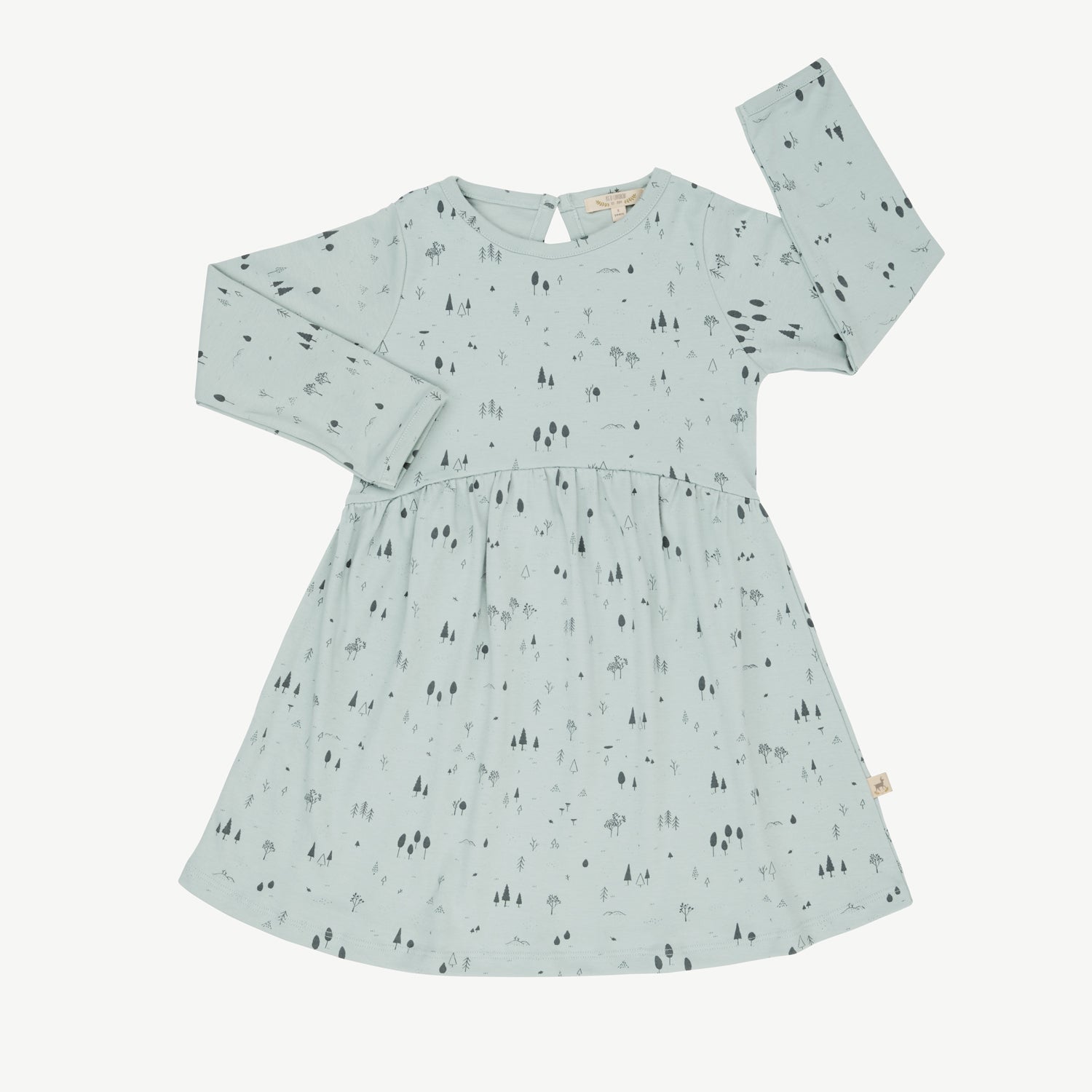 Vestido 'the woods' grey mist