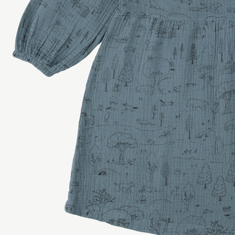 Vestido 'the story' blue mirage