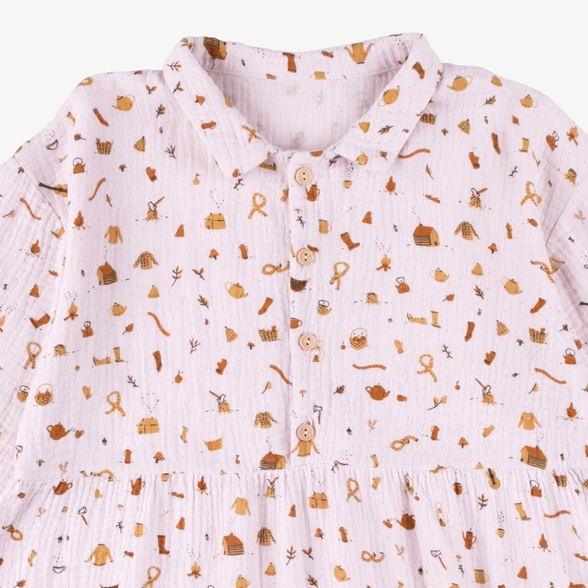 Vestido 'winter essentials' orchid ice