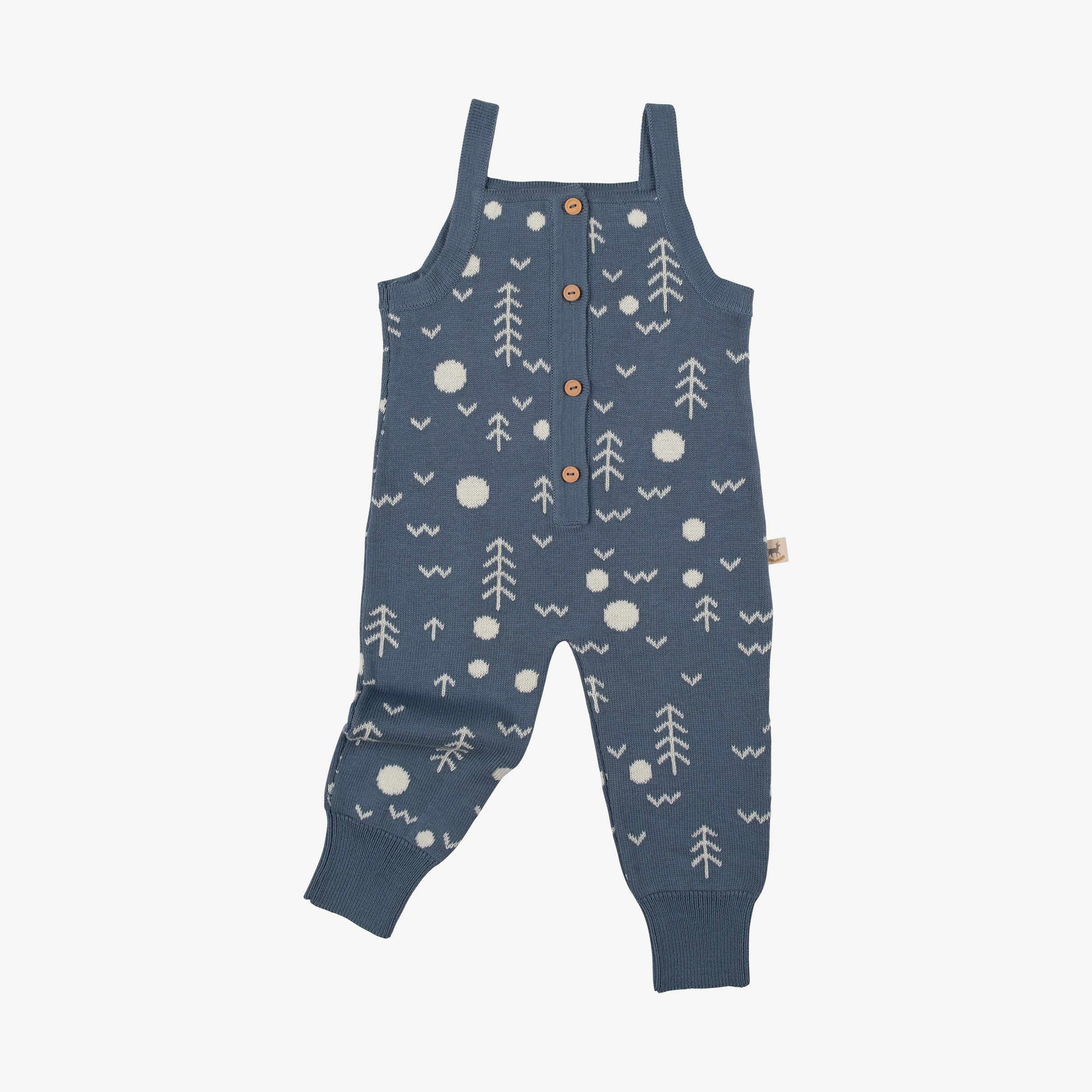 Jumper tejido 'the woods' blue mirage