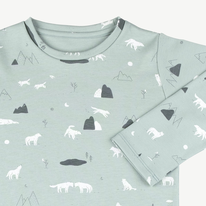 Polo 'guardian wolves' gray mist
