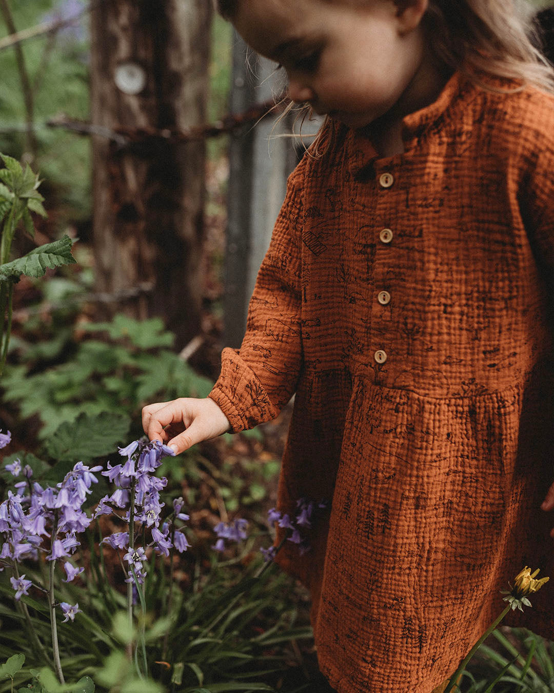 Vestido 'the story' sugar almond