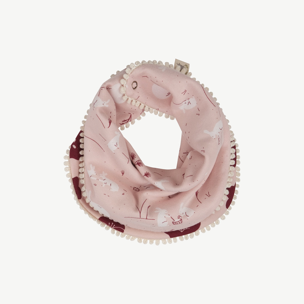 Bandana ‘Moonlit Usagi’ (Conejos) Peach Whip