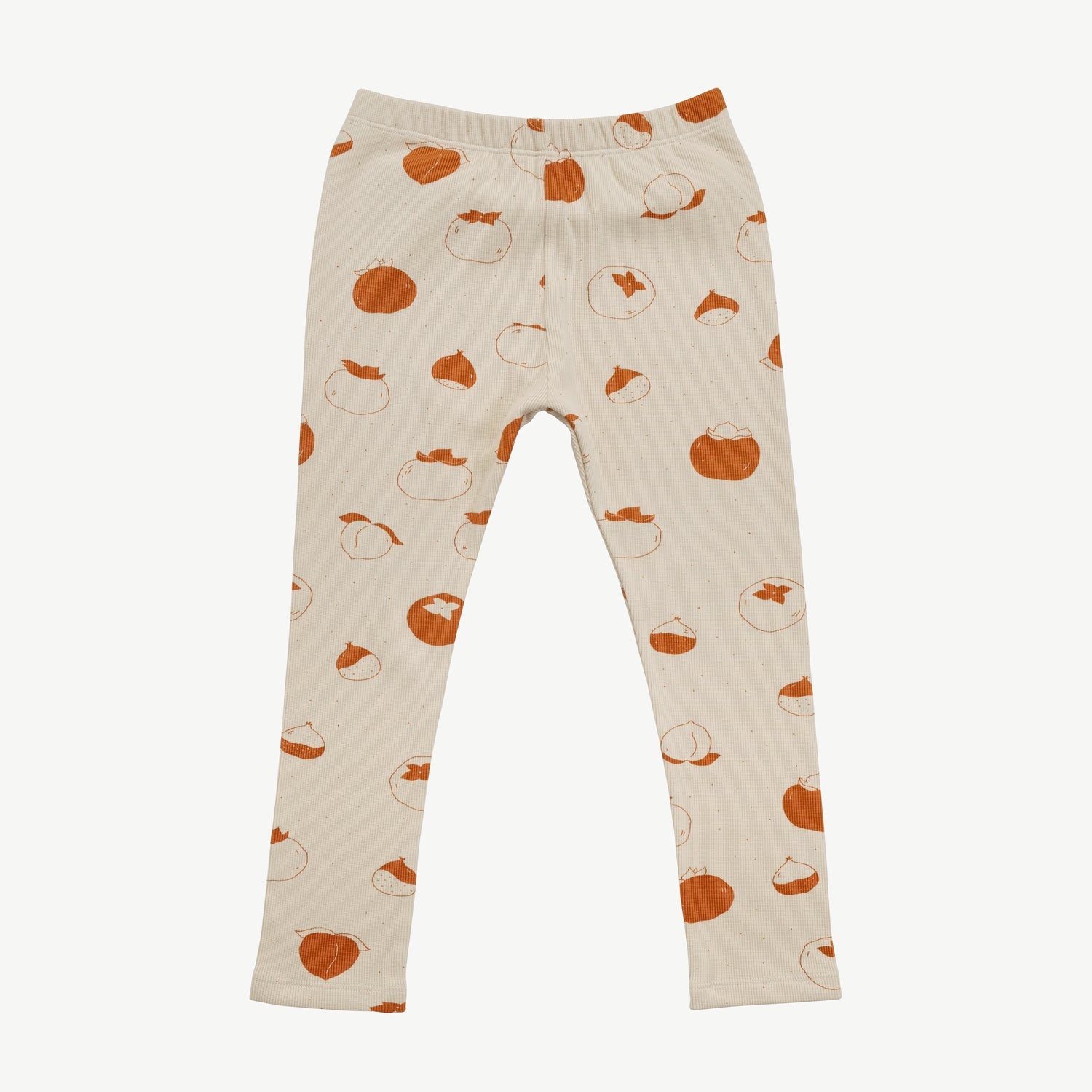 Leggins de Rib ‘Fruitful Patience' (Frutos) White Sand