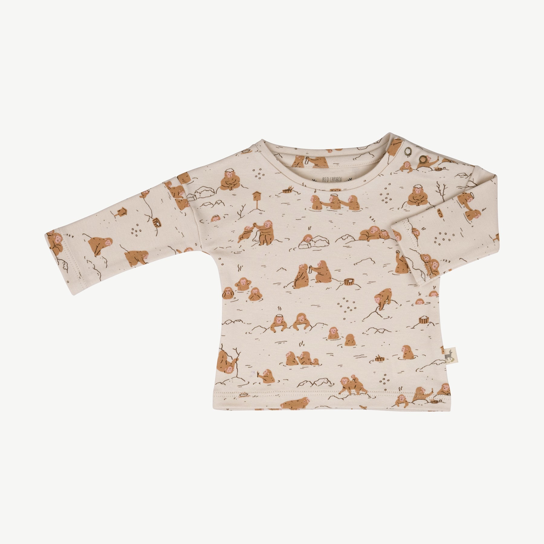 Polo 'Monkey Snow Day' (Monos) Sandshell