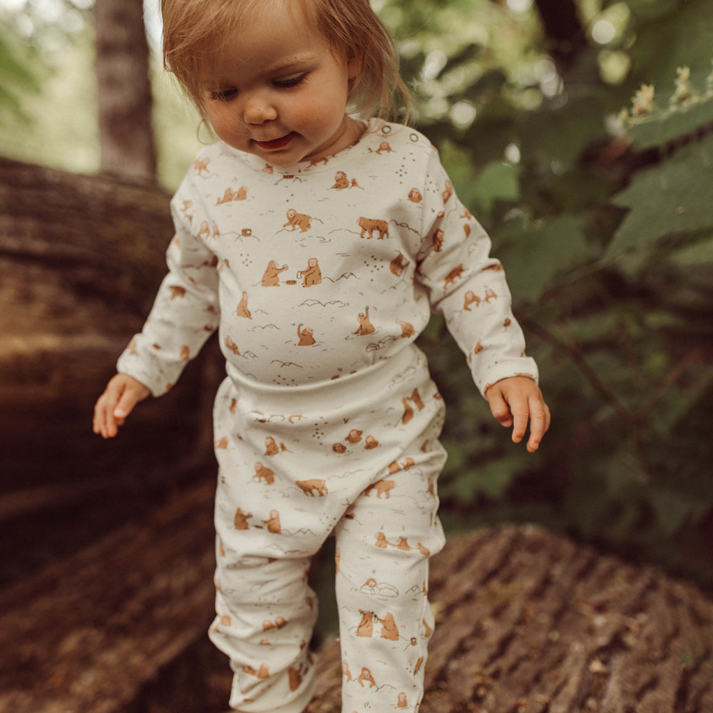 Pantalón ‘Monkey Snow Day' (Monos) Ivory