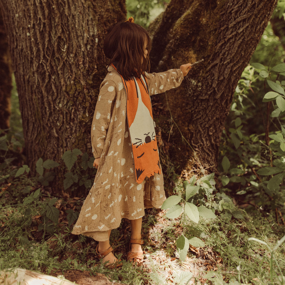 Bufanda Tejida Zorro ‘Kitsune’