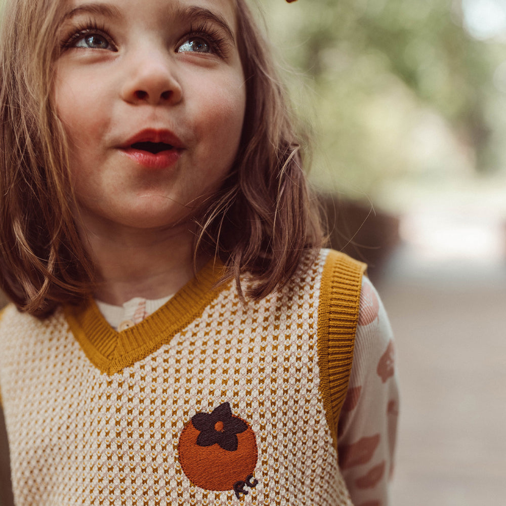 Chaleco Tejido ‘Multi' Mustard