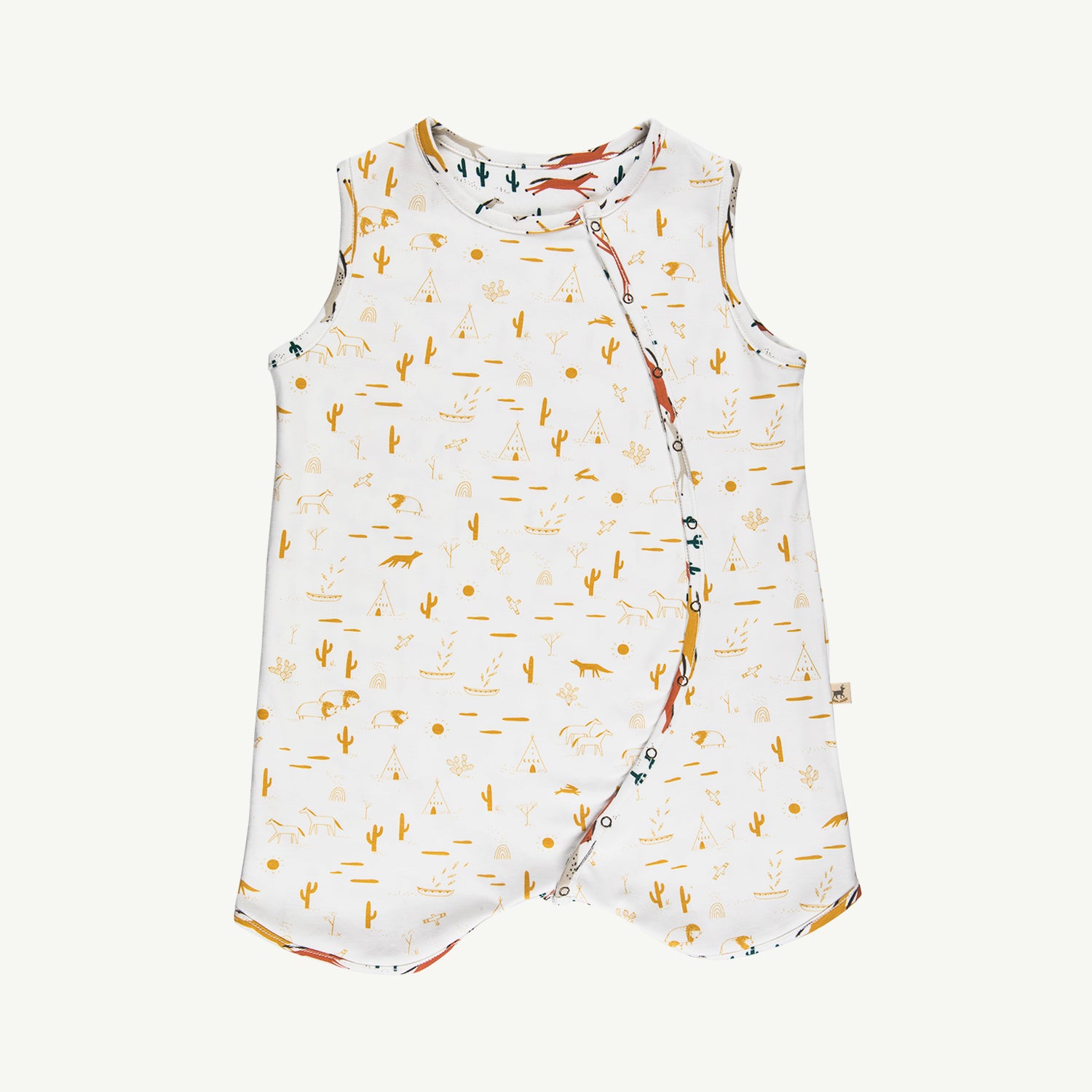 Bata para dormir 'wild horses' ivory