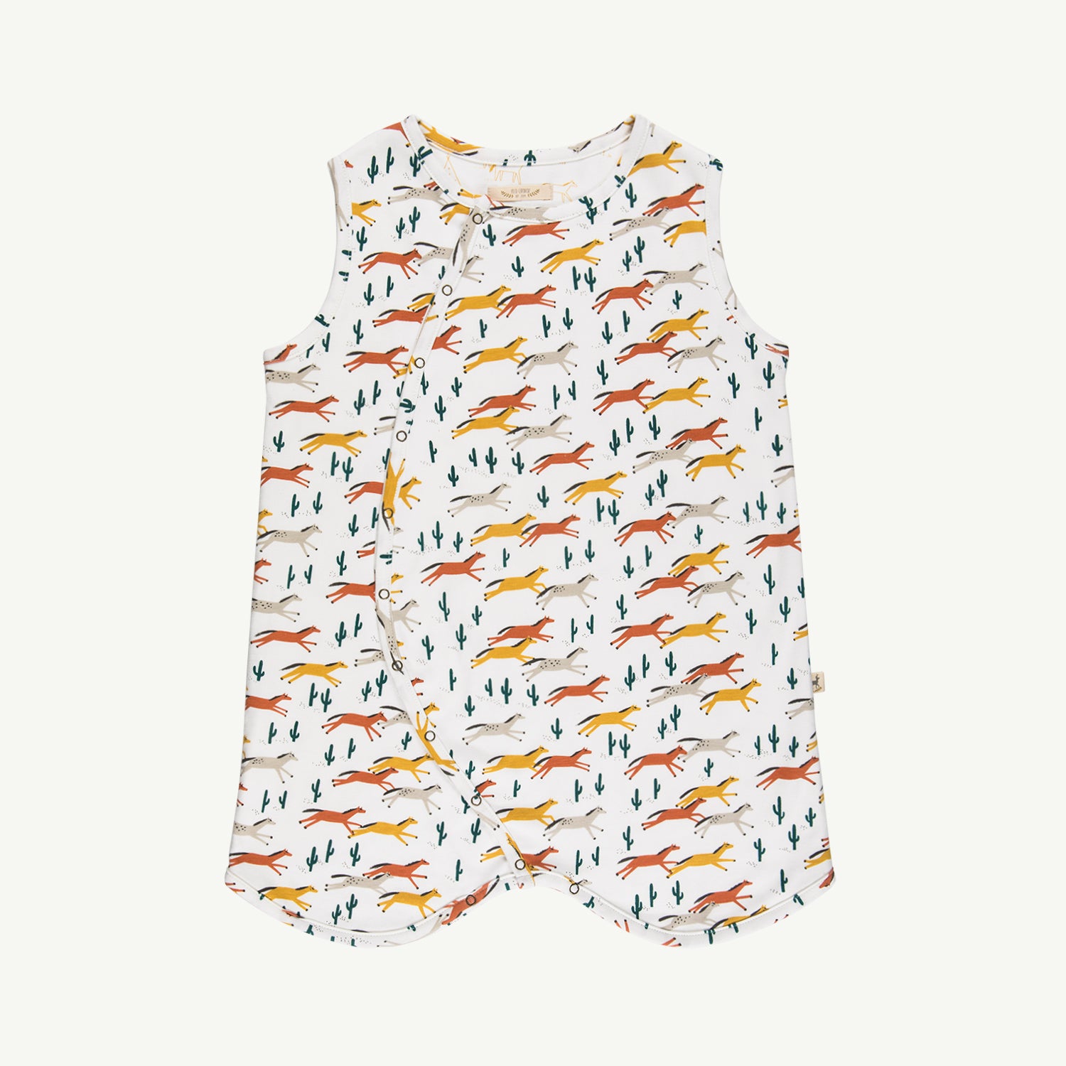 Bata para dormir 'wild horses' ivory