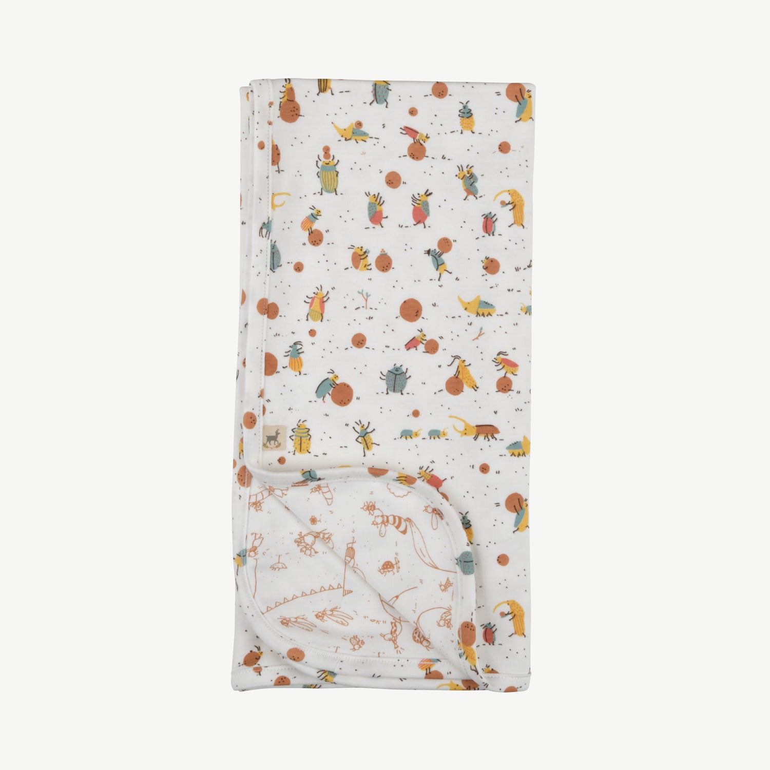 Manta reversible 'juggling beetles' ivory