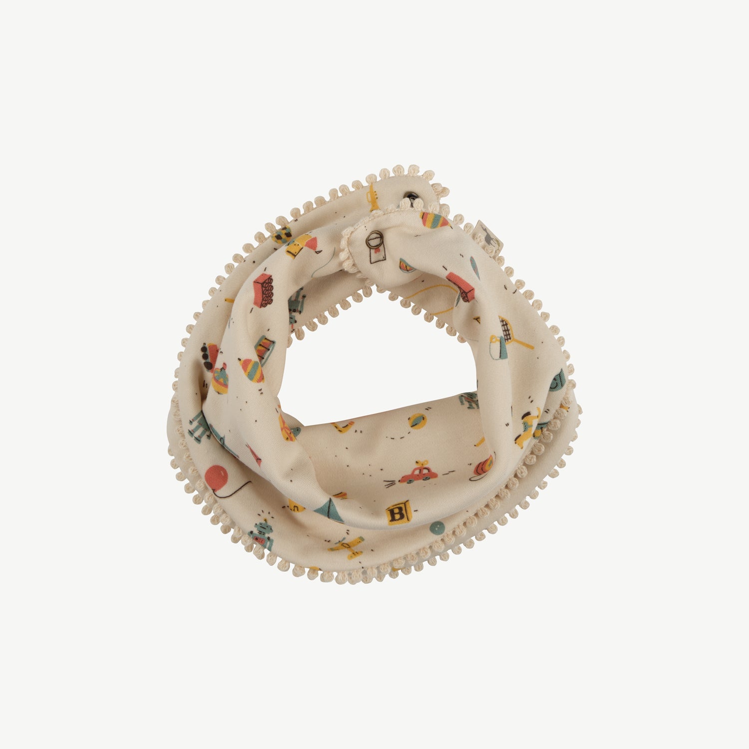 Bandana reversible 'bygone toys' tapioca