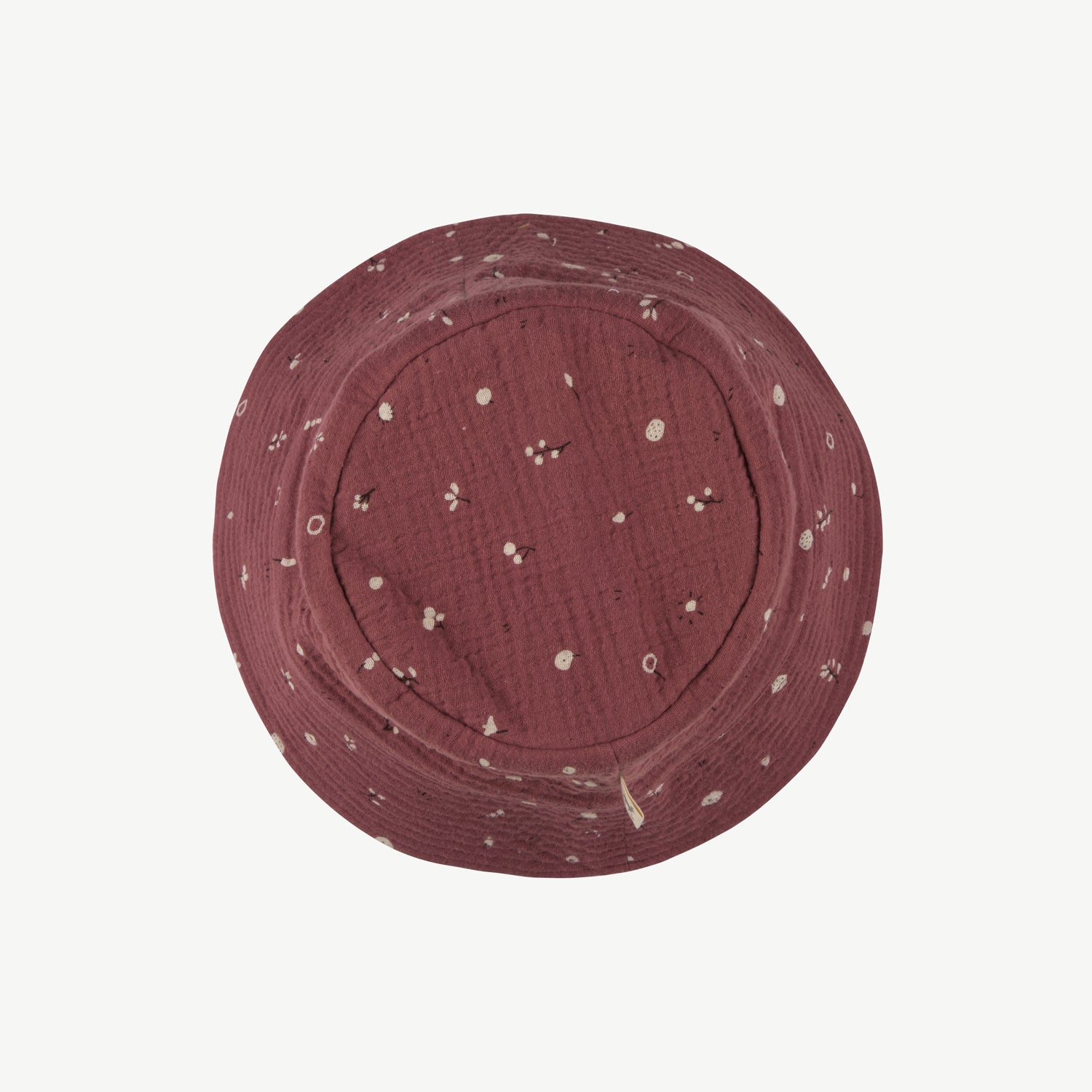 Gorro de muselina 'dusty bloom' light mahogany