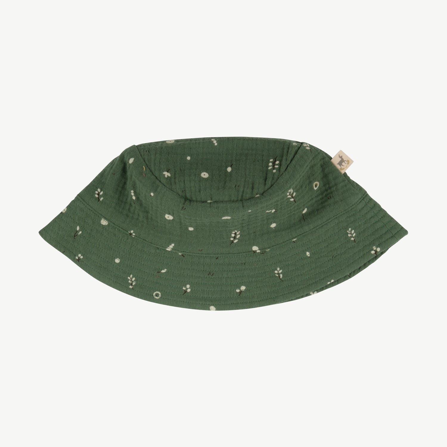 Gorro de muselina 'dusty bloom' vineyard green