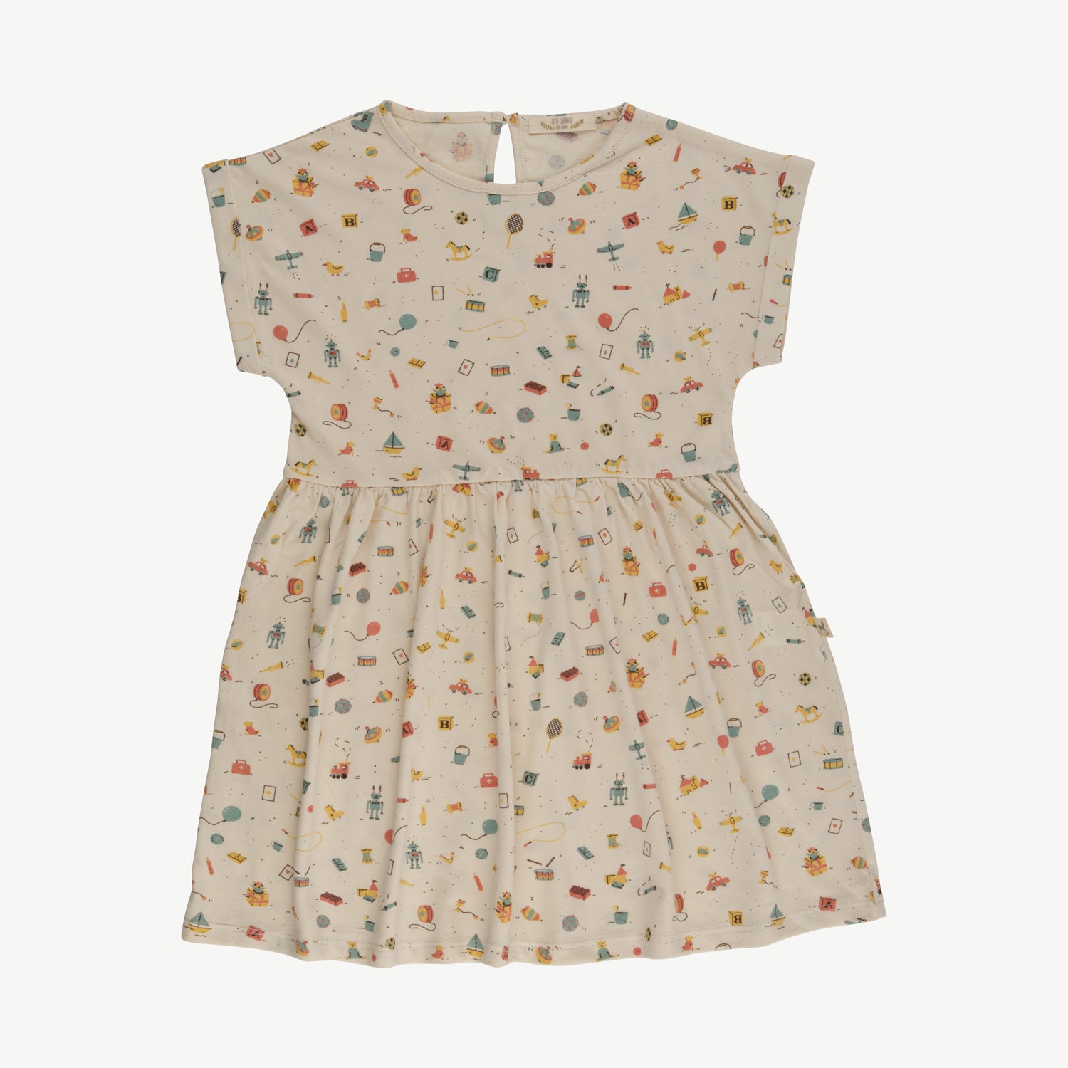 Vestido 'bygone toys' tapioca