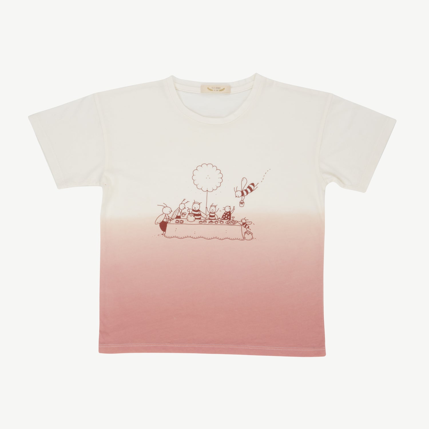Polo 'garden carnival' dip dye ash rose