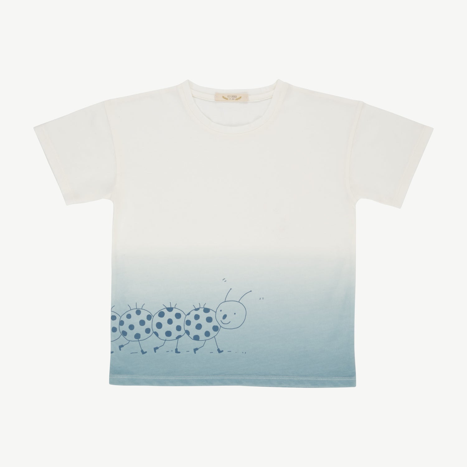 Polo 'caterpillar' dip dye abyss